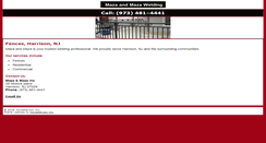 Desktop Screenshot of mazaandmazawelding.mobi